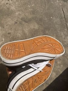 Black High-Top Sneakers