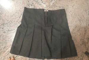 Pleated Mini Skirt