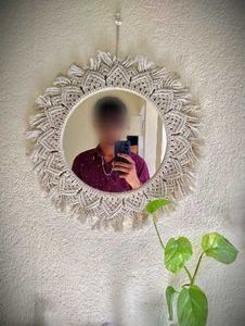 Macrame Wall Mirror