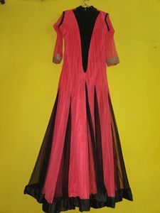 Dark Peach Full Lenght Anaarkali GOWN