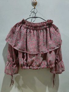 pink 🩷 beautiful cord set Size-S