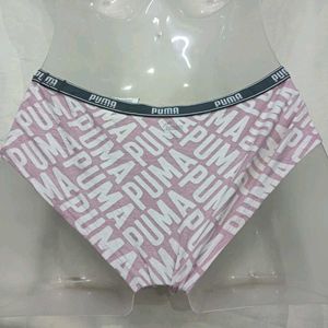 🪔 Puma Pink All Over Logo Briefs