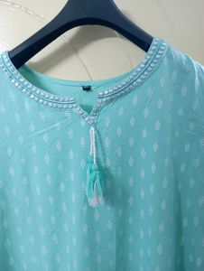 Light Sea green Kurti