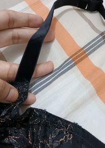 Lace And Velvet Designer Bra