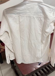 Men's Classic White Button-Down Shirt