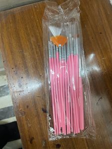 Set Of 12 Nail Brushes