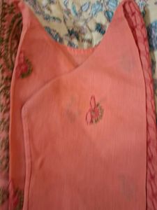 chicken embroidered lakhnavi  Kurta set