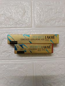 Lakme Hya Matte Concealer & Lipstick Set