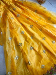 Yellow Anarkali Dress📀💡🕯️☀️