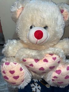 Soft Cream Teddy Bear