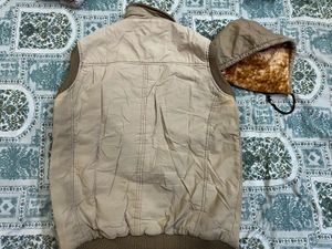 Men's Sherpa Lined Hooded Jacket