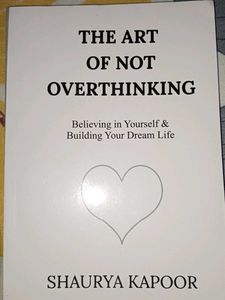 The Art of Not Overthinking &amp; Being Alone Books