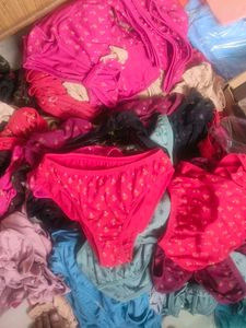 Comfortable Cotton Briefs with Floral Print
