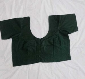 Elegant Dark Green Blouse