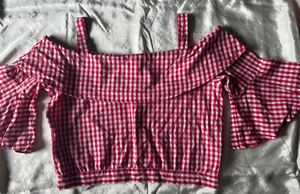 CHECKED CROP TOP WITH ADJUSTABLE STRAP PINTEREST