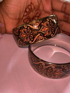 Pinteresty Chunky Resin Glass Bangles