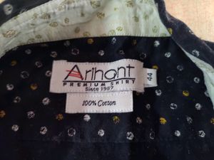 Arihant Printed Shirt XL 44 Relaxed Fit