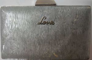 Lavie Silver Textured Clutch
