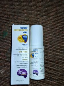 Get Nectar Glow Sunscreen Gel SPF 55