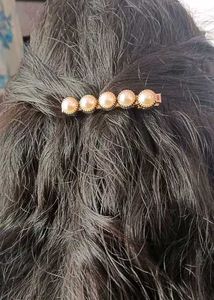 Pearl &amp; Rhinestone Hair Clip Set