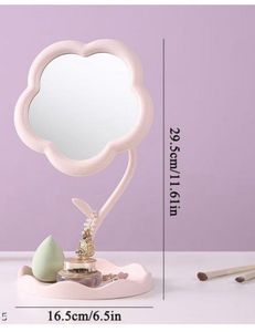 Flower Design Vanity Mirror