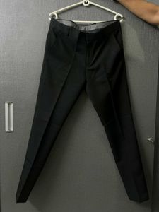 Men's Premium Rose Shirt &amp; Black Trouser Set