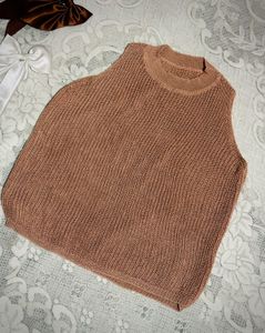 Cozy Knit Sleeveless Top