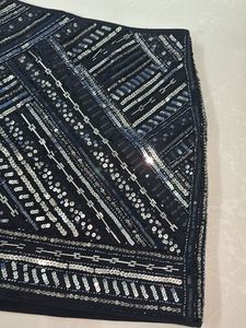 Beautiful Black Embroidered Skirt