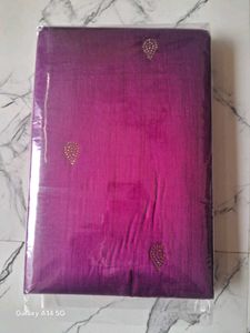 Elegant Silk Saree with Embellishments