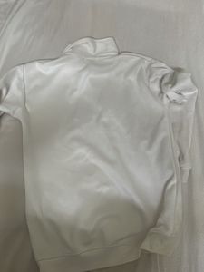 Lacoste White Pullover Sweatshirt