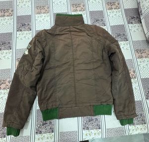 TYCOON RAW Stylish Brown Bomber Jacket