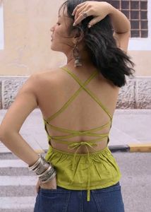 Lime Green Camisole Top