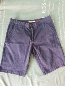 Men's Navy Blue Slim Fit Chinos