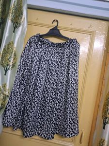 Flowy Printed Skirt