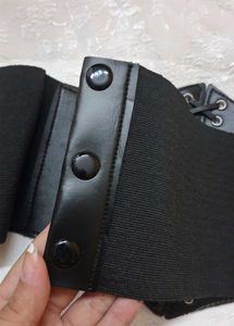 Gothic Lace-Up Corset Belt