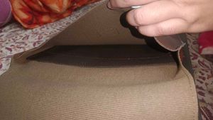 Brown Leather Tab/Mac Book Holder Cover