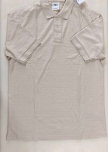 Men's Textured Polo Shirt