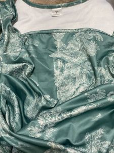 Sea Green Princess Y2k Top