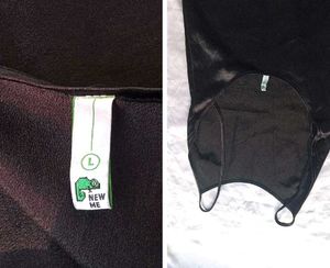 Brand New (Newme) Black Satin Maxi Dress