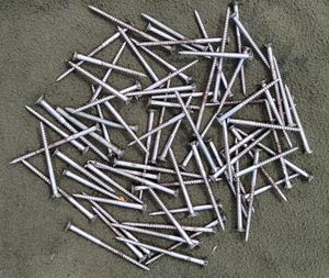 MS Silver Self Tapping Screws