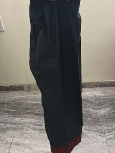 Embroidered Green Kurta