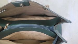 Stylish Dark Green Handbag