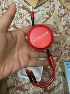 3 in 1 retractable charging cable