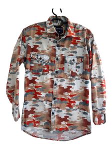 Men's Camouflage Print Shirt