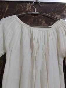 White Winter Top