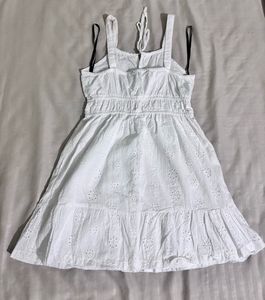 White Sundress with Eyelet Detail