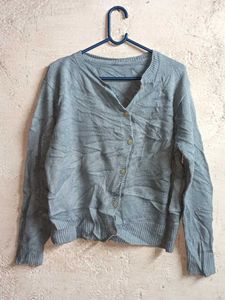 Winter Fashion Button-Up Cardigan