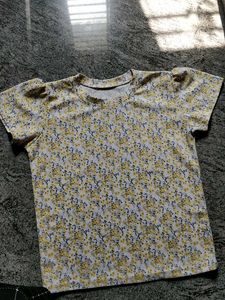 Floral Print Casual Top