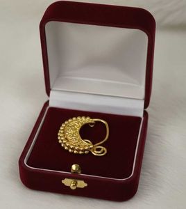 Pressing Nose Pin Gold plated