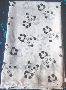 🐼 Panda Printed Saree
